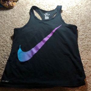 Ombre Nike tank top